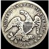 Image 2 : 1837 Capped Bust Quarter NICELY CIRCULATED