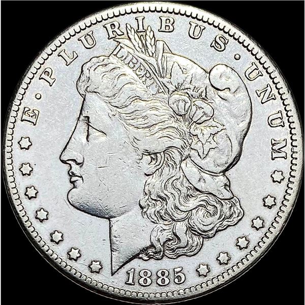 1885-CC Silver Morgan Dollar CLOSELY UNCIRCULATED