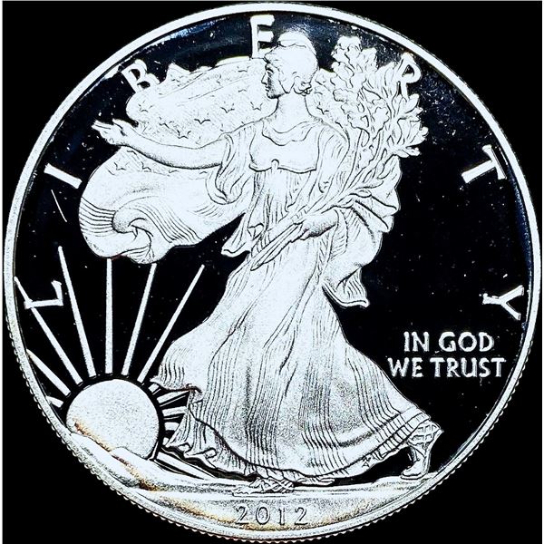 2012-S Proof 1oz Silver American Eagle GEM PROOF