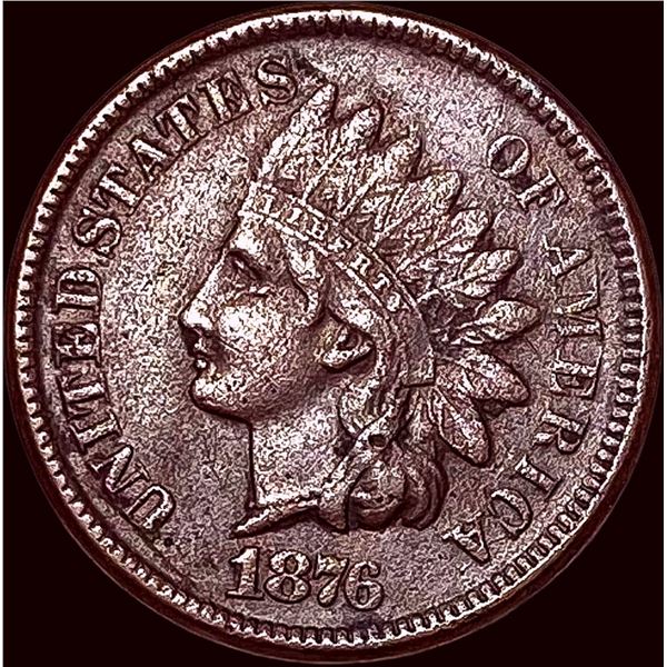 1876 Indian Head Cent CLOSELY UNCIRCULATED