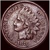 Image 1 : 1876 Indian Head Cent CLOSELY UNCIRCULATED