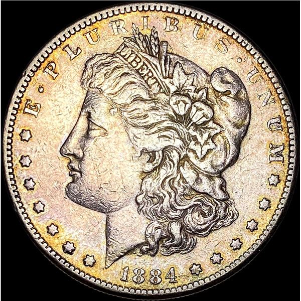 1884-S Silver Morgan Dollar CLOSELY UNCIRCULATED