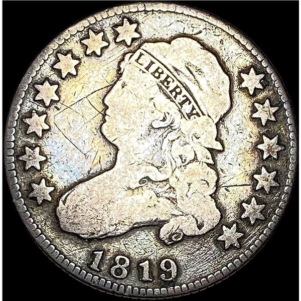 1819 Capped Bust Quarter HIGH GRADE