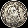 Image 1 : 1858 Seated Liberty Half Dime NEARLY UNCIRCULATED