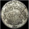 Image 1 : 1873 Shield Nickel NICELY CIRCULATED