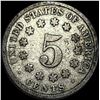 Image 2 : 1873 Shield Nickel NICELY CIRCULATED