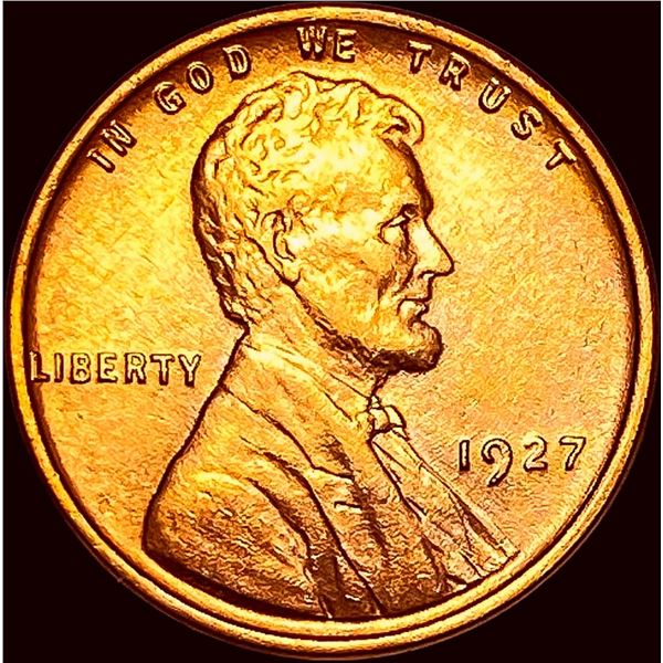 1927 Red Lincoln Wheat Cent UNCIRCULATED