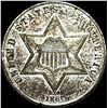 Image 1 : 1861 Silver Three-Cent Piece UNCIRCULATED