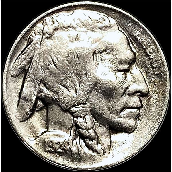 1924-D Buffalo Nickel NEARLY UNCIRCULATED