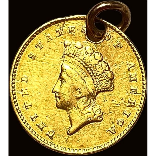 1855 Gold $1 Indian Head Type 2 HIGH GRADE
