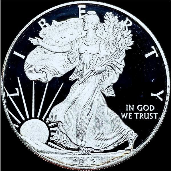 2012-S Proof 1oz Silver American Eagle GEM PROOF
