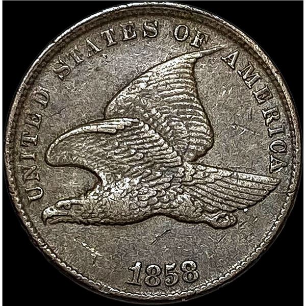 1858 Flying Eagle Cent CLOSELY UNCIRCULATED