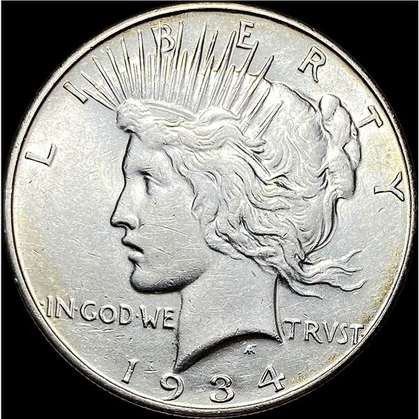 1934-D Silver Peace Dollar CLOSELY UNCIRCULATED