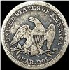 Image 2 : 1857 Seated Liberty Quarter LIGHTLY CIRCULATED