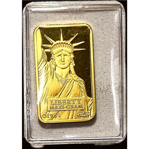 1985 Credit Suisse 5g Gold Bar 999.9 HIGH GRADE
