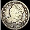 Image 1 : 1834 Capped Bust Dime NICELY CIRCULATED