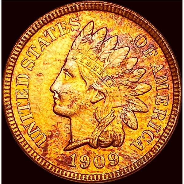 1909-S Red Indian Head Cent UNCIRCULATED