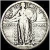 Image 1 : 1918-D Standing Liberty Quarter LIGHTLY CIRCULATED
