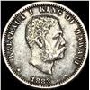 Image 1 : 1883 Silver 1/4 Dollar Hawaii Kalakaua I CLOSELY UNCIRCULATED
