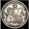 Image 2 : 1883 Silver 1/4 Dollar Hawaii Kalakaua I CLOSELY UNCIRCULATED