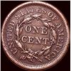 Image 2 : 1855 Braided Hair Large Cent CLOSELY UNCIRCULATED