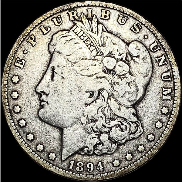 1894-O Silver Morgan Dollar LIGHTLY CIRCULATED