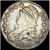 Image 1 : 1822 Capped Bust Half Dollar NEARLY UNCIRCULATED