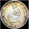 Image 2 : 1893 Silver Isabella Quarter Dollar CLOSELY UNCIRCULATED