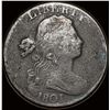 Image 1 : 1801 Draped Bust Large Cent NICELY CIRCULATED