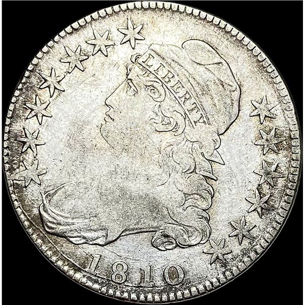 1810 Capped Bust Half Dollar NICELY CIRCULATED