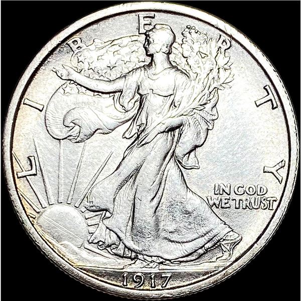 1917 Walking Liberty Half Dollar UNCIRCULATED