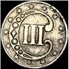 Image 2 : 1851 Silver Three-Cent Piece LIGHTLY CIRCULATED