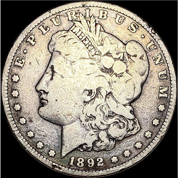 1892-S Silver Morgan Dollar NICELY CIRCULATED