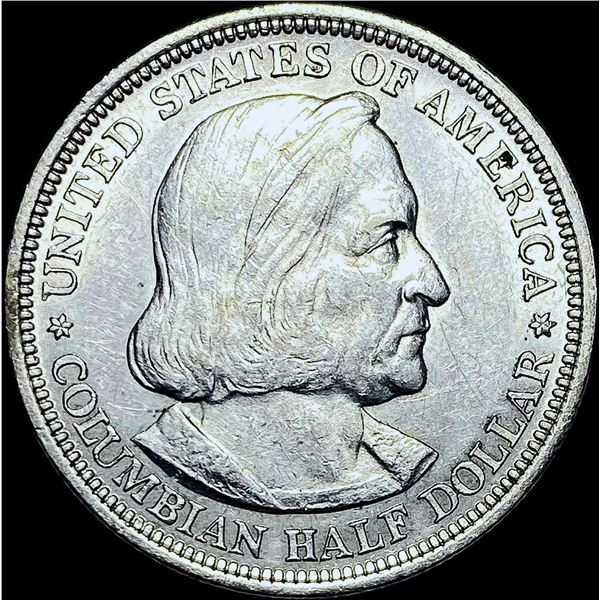 1893 Columbian Exposition Half Dollar CHOICE BU