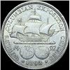 Image 2 : 1893 Columbian Exposition Half Dollar CHOICE BU