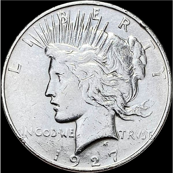 1927-D Silver Peace Dollar CLOSELY UNCIRCULATED