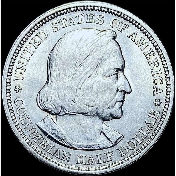 1893 Columbian Exposition Half Dollar GEM BU