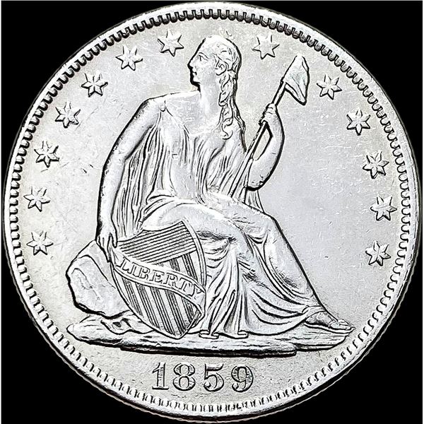 1859-O Seated Liberty Half Dollar UNCIRCULATED