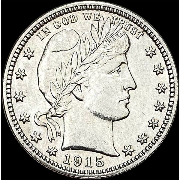 1915 Barber Silver Quarter UNCIRCULATED