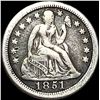 Image 1 : 1851-O Seated Liberty Dime LIGHTLY CIRCULATED
