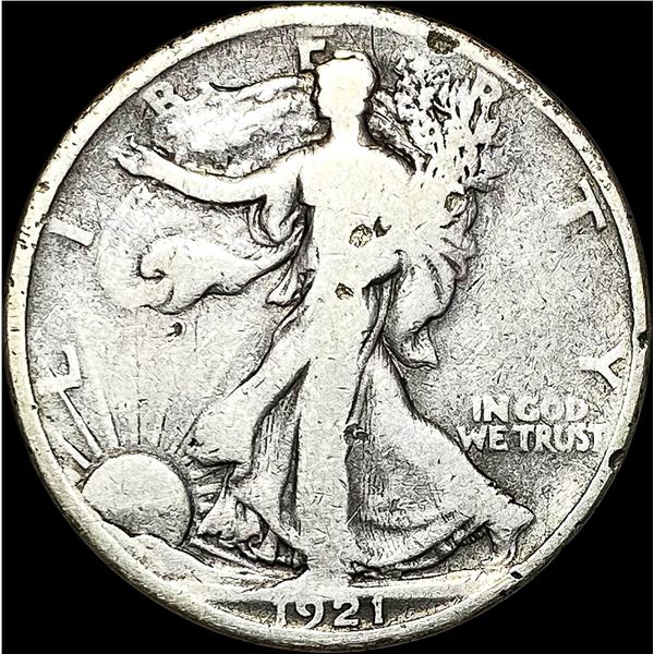 1921 Walking Liberty Half Dollar NICELY CIRCULATED