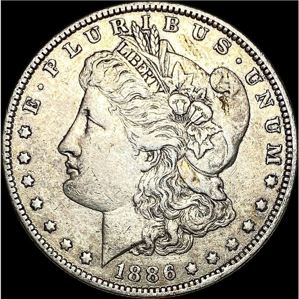 1886-O Silver Morgan Dollar NEARLY UNCIRCULATED