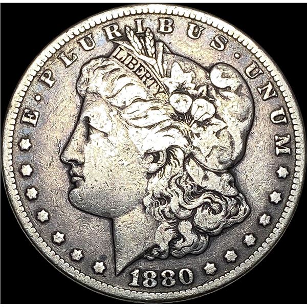 1880-CC Silver Morgan Dollar LIGHTLY CIRCULATED