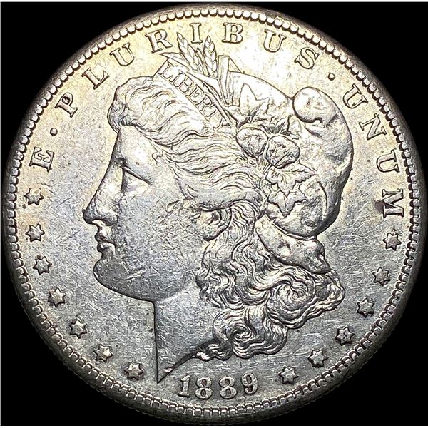 1889-S Silver Morgan Dollar CLOSELY UNCIRCULATED