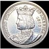 Image 1 : 1893 Isabella Silver Quarter CLOSELY UNCIRCULATED