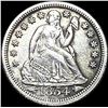 Image 1 : 1854 Seated Liberty Dime NEARLY UNCIRCULATED