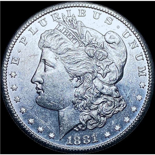 1881-S Silver Morgan Dollar CHOICE BU