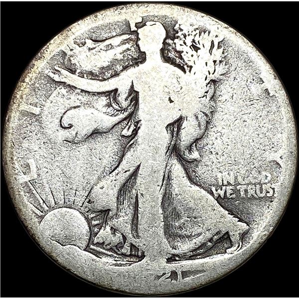 1921-S Walking Liberty Half Dollar NICELY CIRCULATED