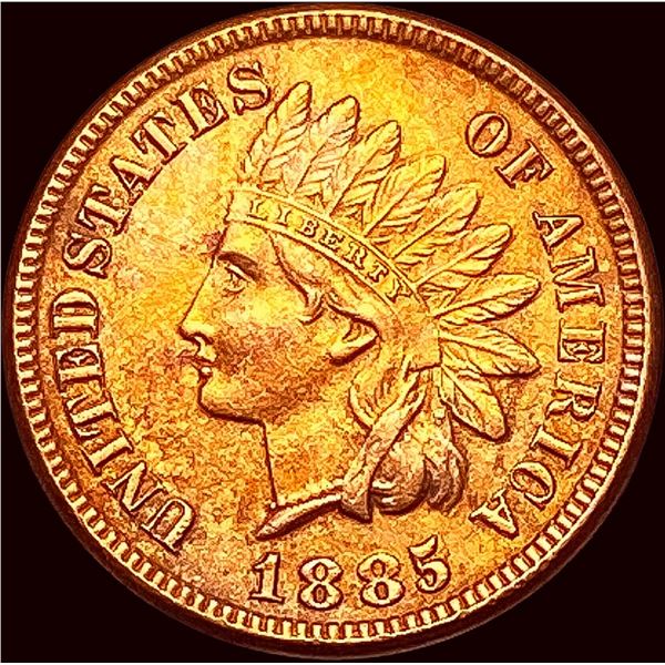 1885 Red Indian Head Cent CLOSELY UNCIRCULATED