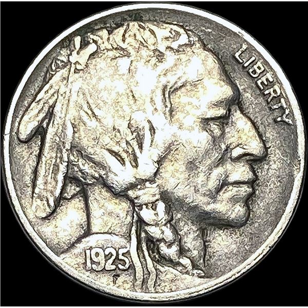 1925-S Buffalo Nickel LIGHTLY CIRCULATED